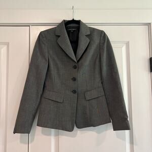 Isabella‎ DeMarco Tahari Levine Grey Blazer Jacket Professional Size 2